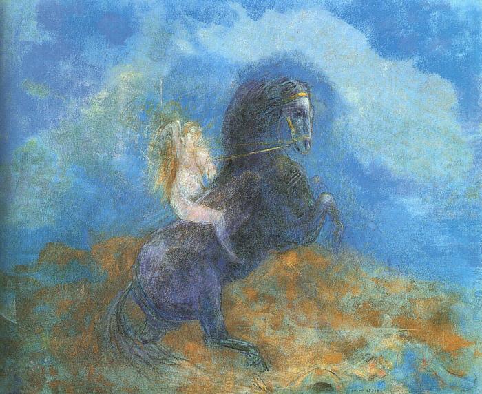 Odilon Redon The Valkyrie